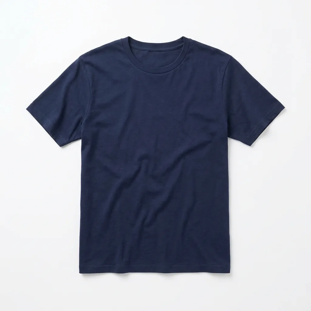 Camiseta básica azul marinho